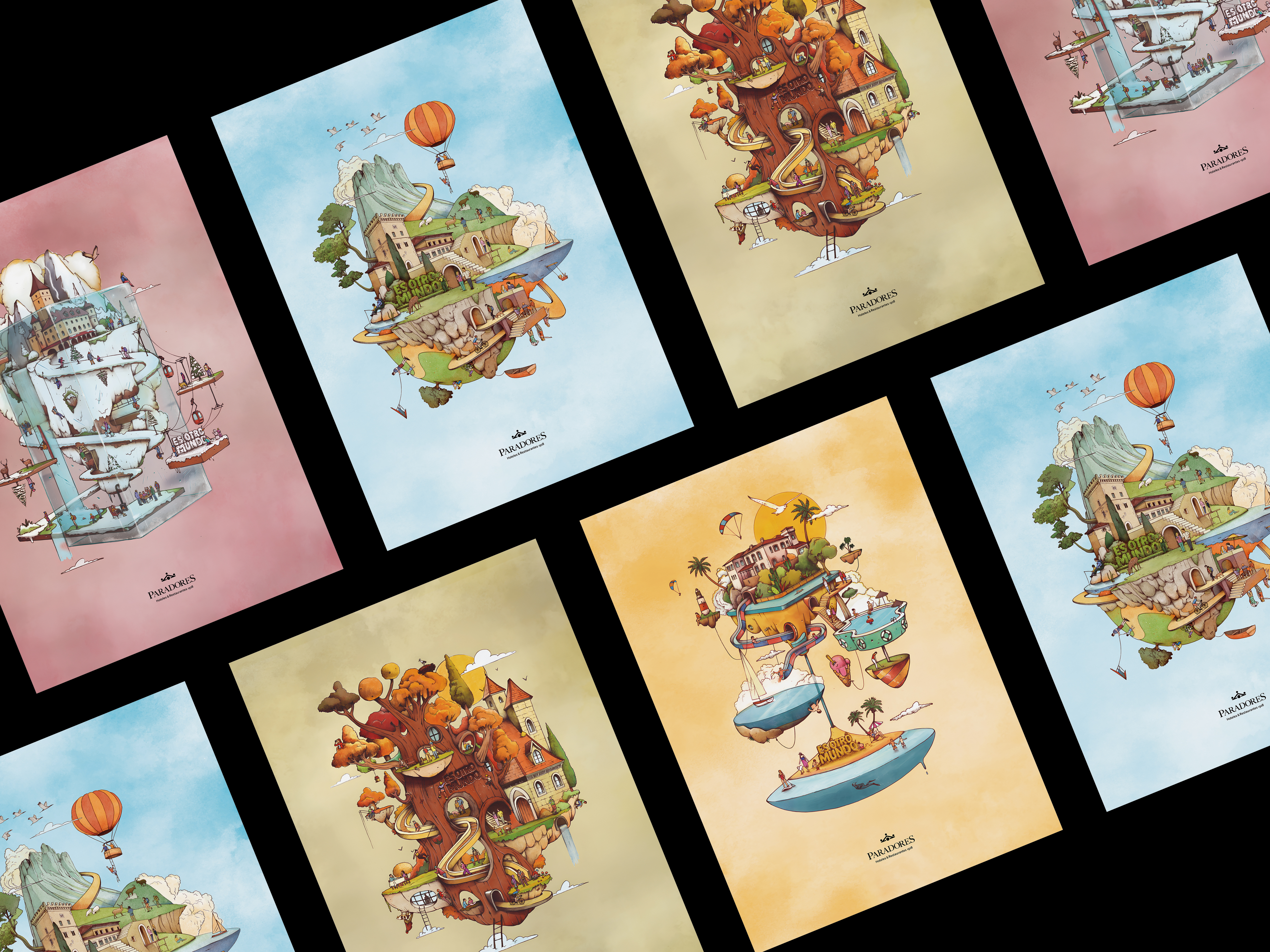 Paradores Is Another World insight visual.